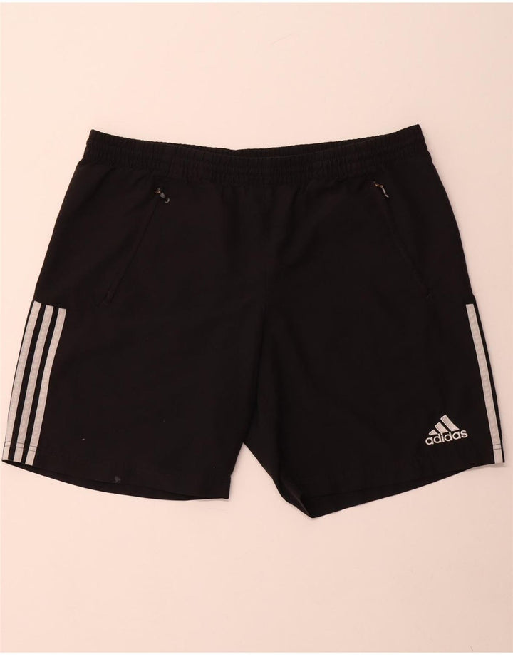 Shorts esportivos masculinos Adidas XL preto poliéster