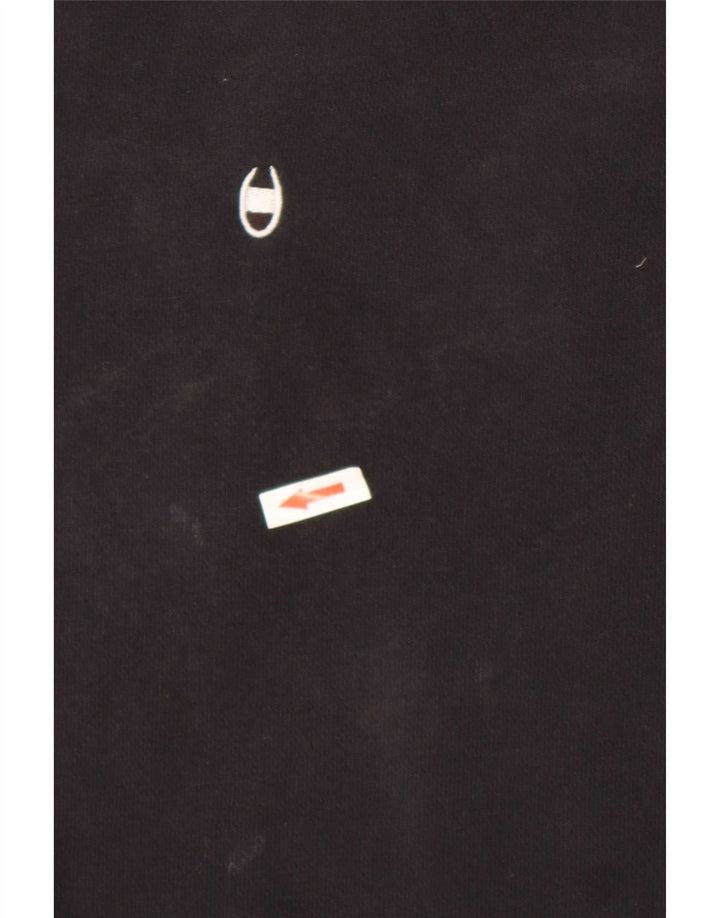 Champion moletom masculino jumper XS algodão preto