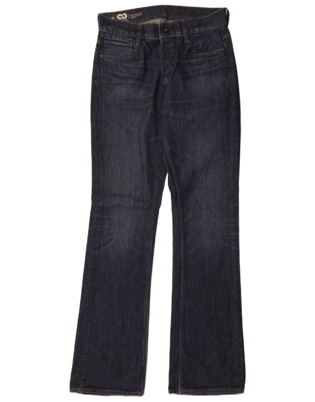 G-Star Masculino Noxer Bootcut Jeans W30 L34 Azul Marinho