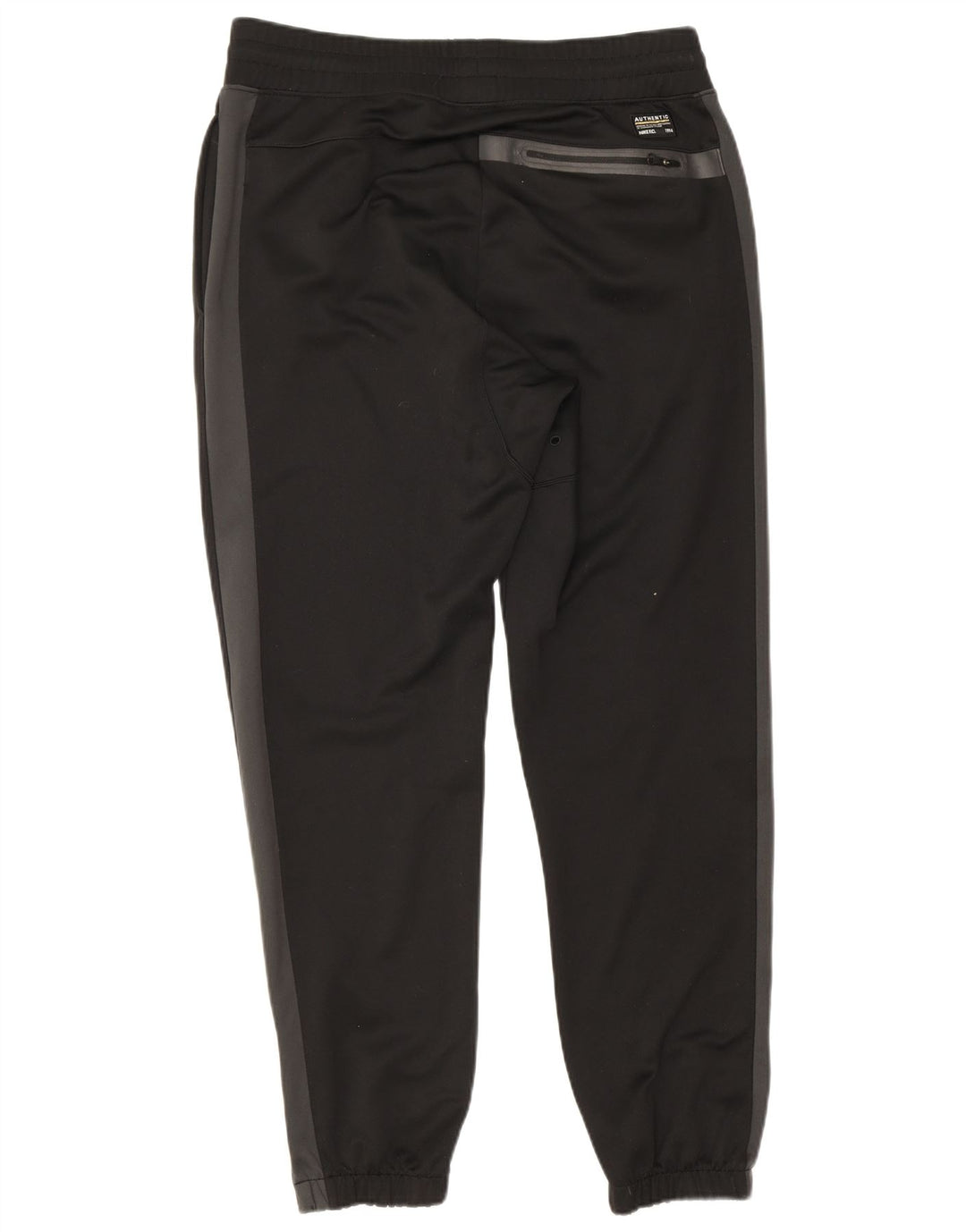 Calça de treino masculina Nike Joggers grande preto colorblock poliéster
