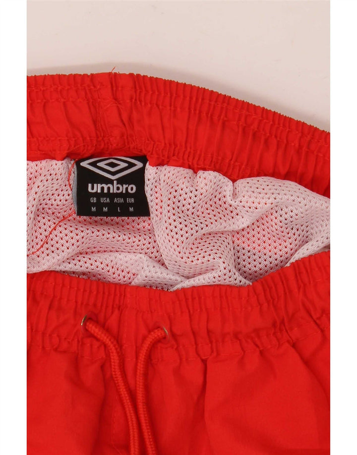 Umbro Mens Sport Shorts Médio Vermelho