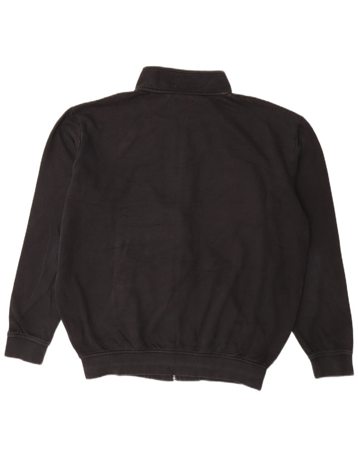 Kappa Mens Treino Top Jaqueta 2XL Algodão Preto