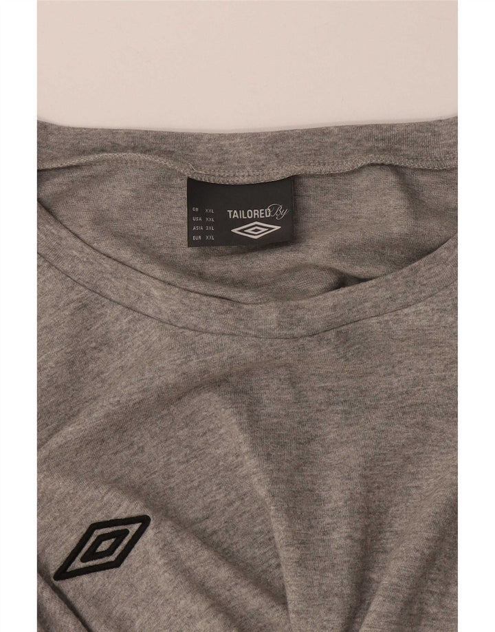 Umbro Camiseta Masculina Top 2XL Cinza