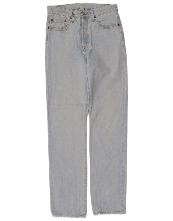 Calça jeans masculina Levi's 501 Straight W27 L32 azul algodão