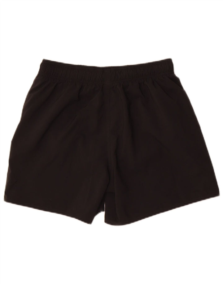 Shorts esportivos masculinos Adidas médio preto poliéster
