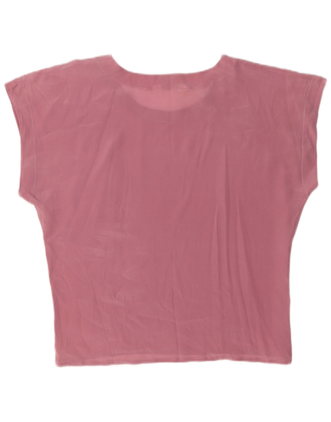Blusa feminina vintage UK 16 grande rosa