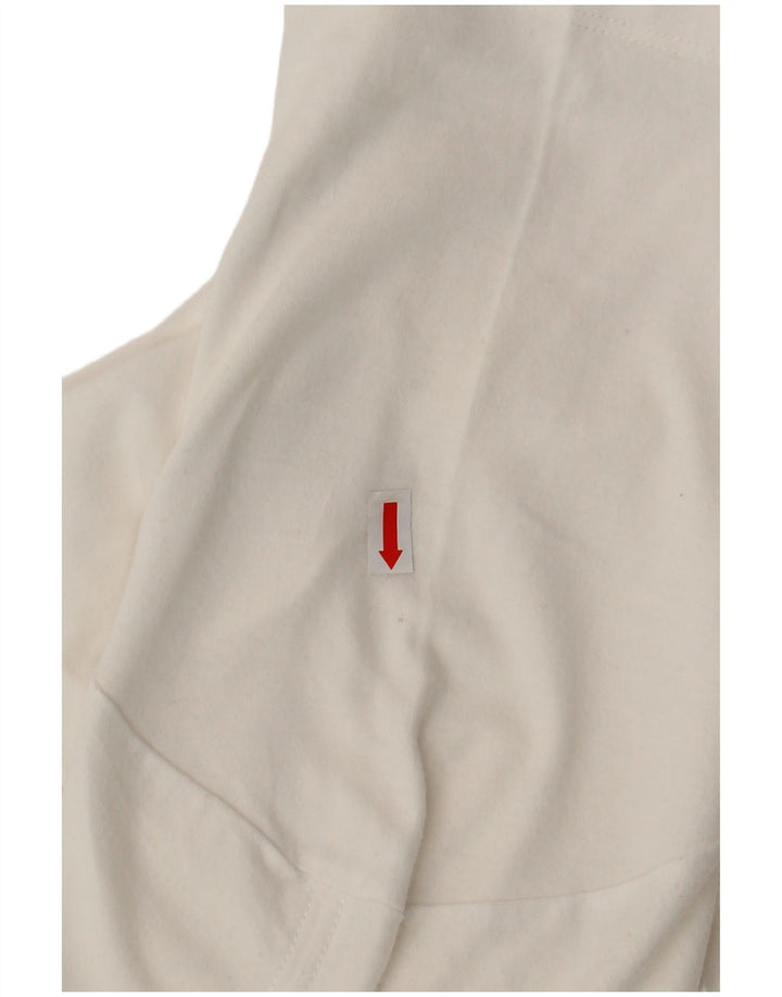 Camiseta masculina Nike Athletic Cut Top pequeno algodão branco