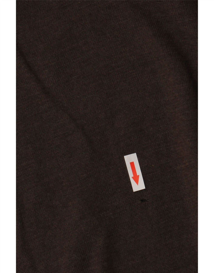 Suéter masculino Timberland Regular Fit com zíper e gola 3XL marrom