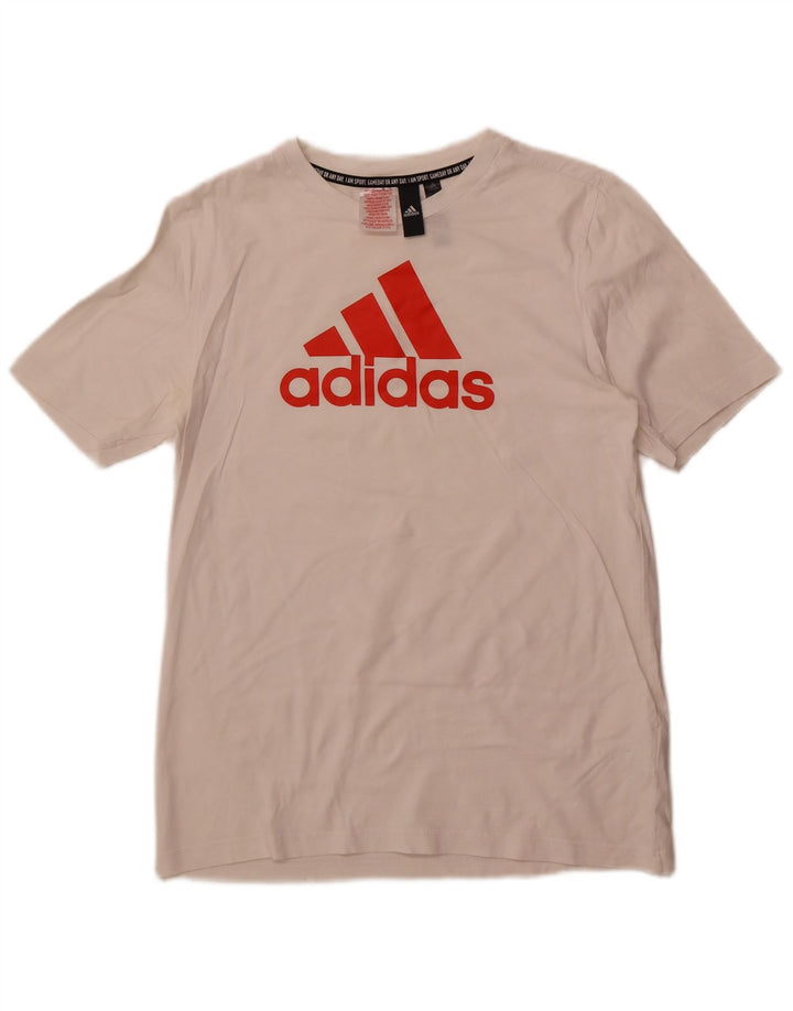 Camiseta Adidas Meninos Graphic 15-16 Anos Off White