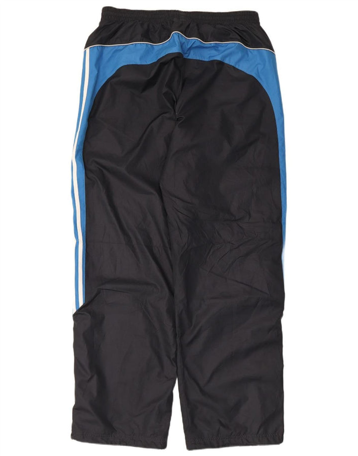 Calça de treino masculina Adidas XL cinza colorblock poliéster