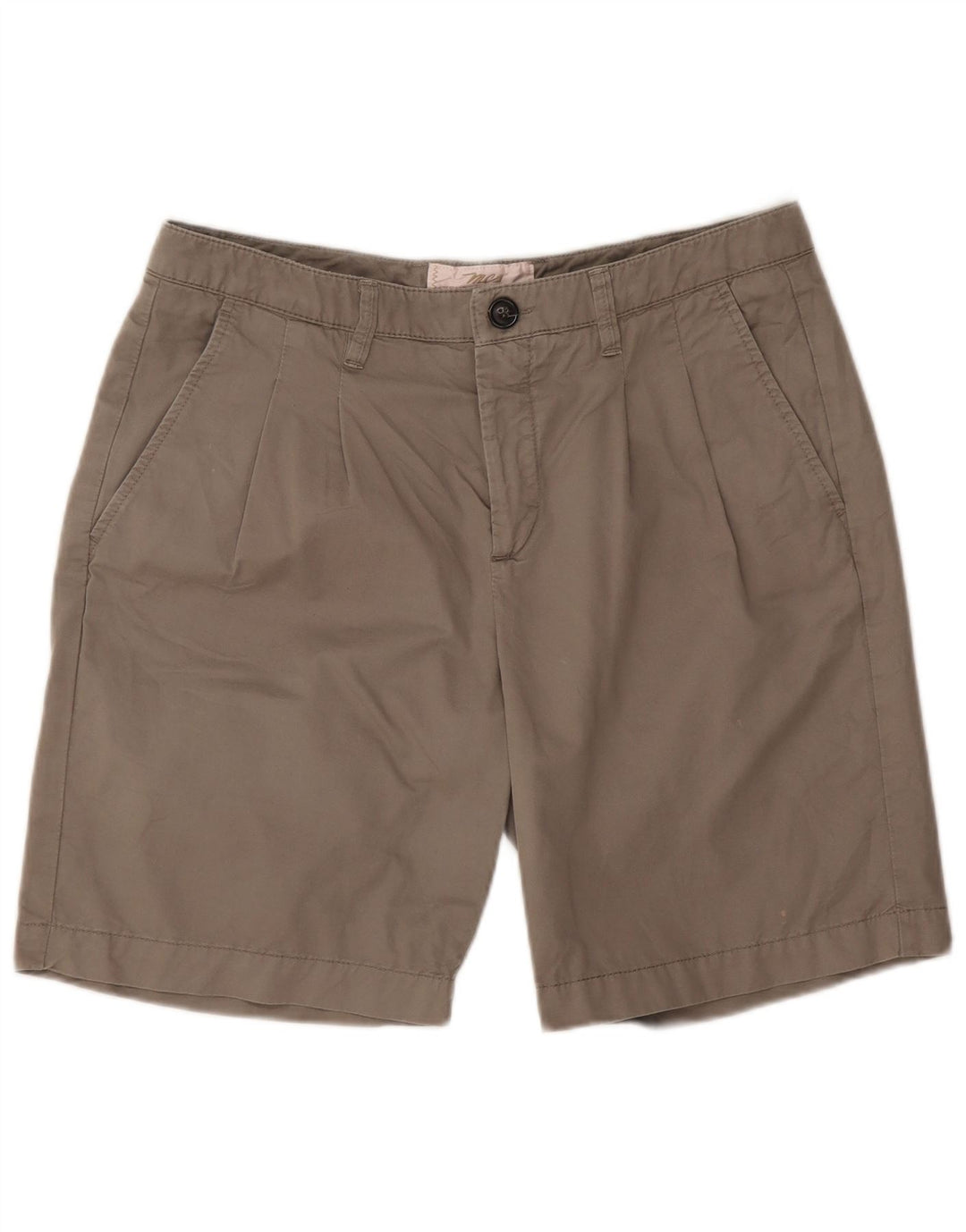 Shorts Chino Feminino Pegged Marlboro Classics IT 42 Médio W34 Cinza