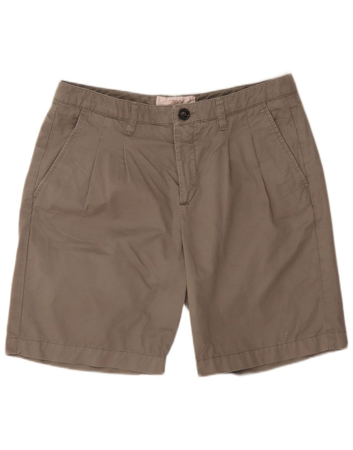 Shorts Chino Feminino Pegged Marlboro Classics IT 42 Médio W34 Cinza
