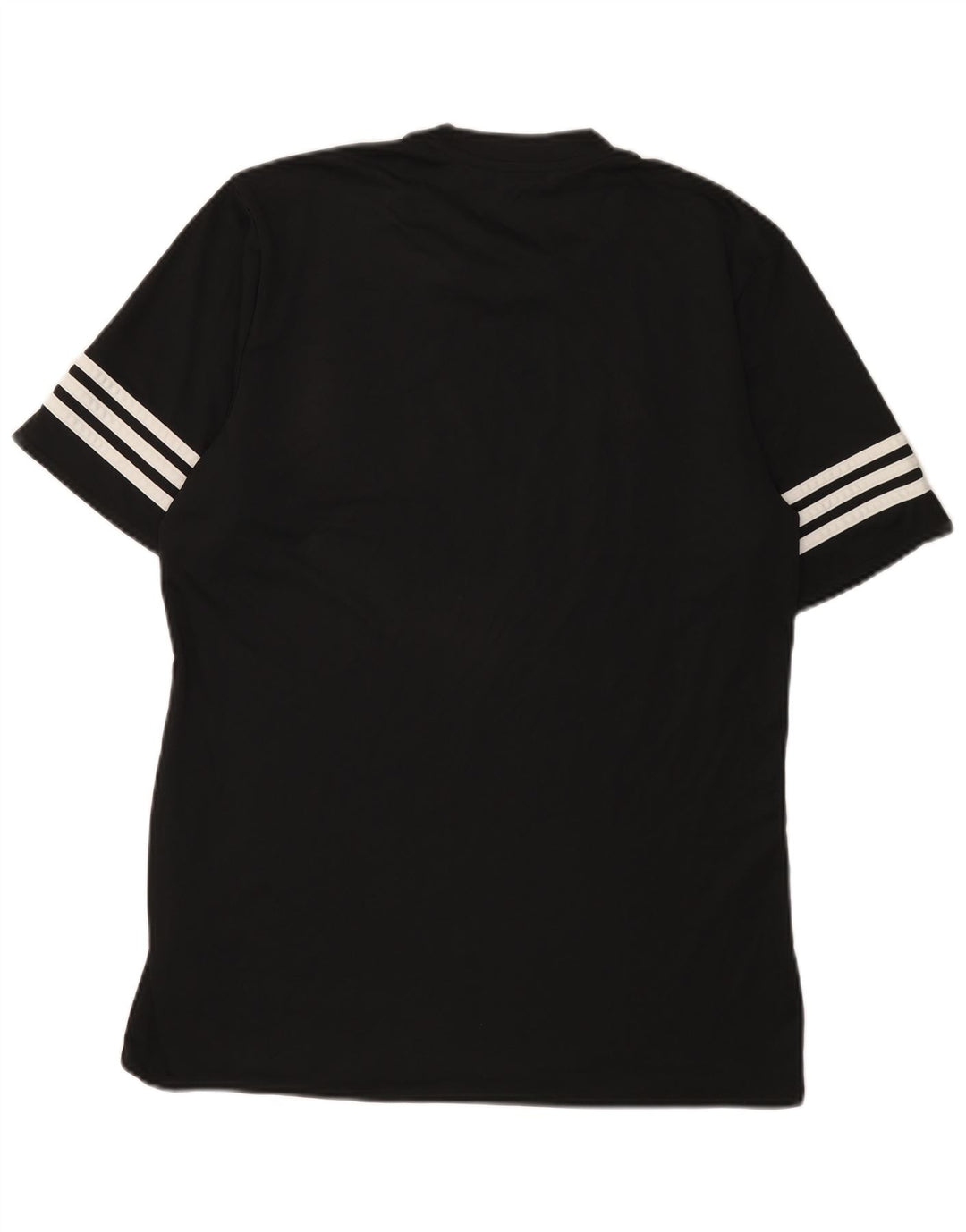 Adidas Mens Climalite Camiseta Top Grande Poliéster Preto