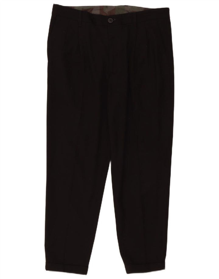 Calça Chino Masculina Armani Exchange Pegged W34 L28 Poliéster Preto