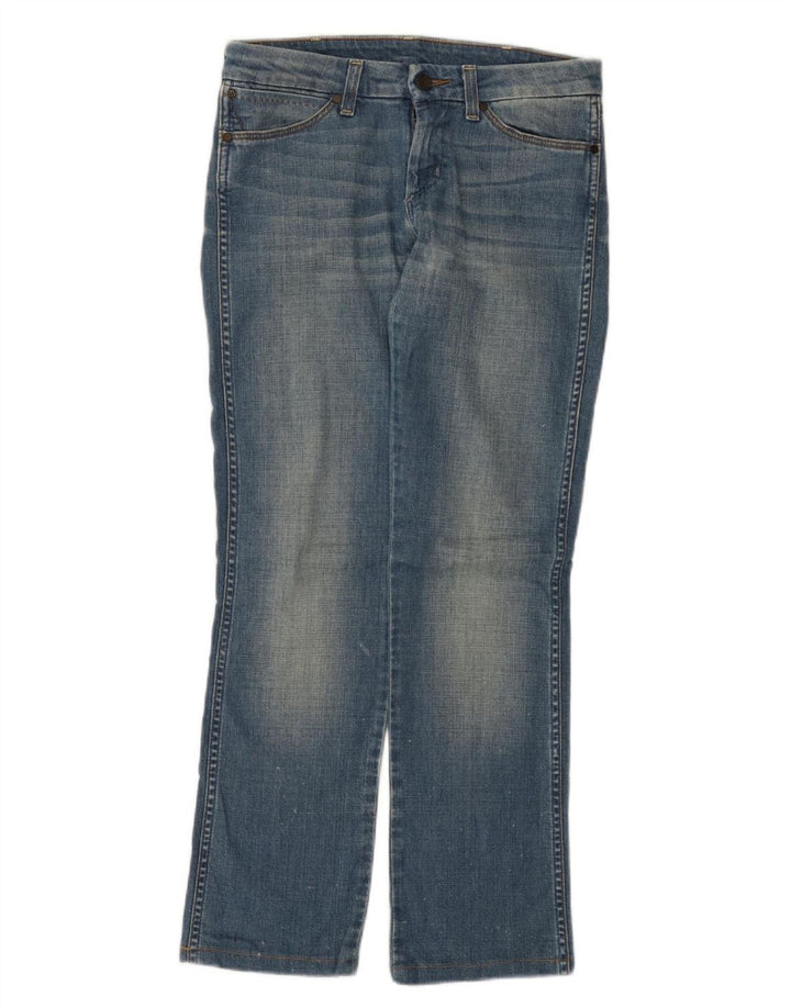 Wrangler Feminino Sofia Bootcut Jeans W29 L30 Azul Algodão
