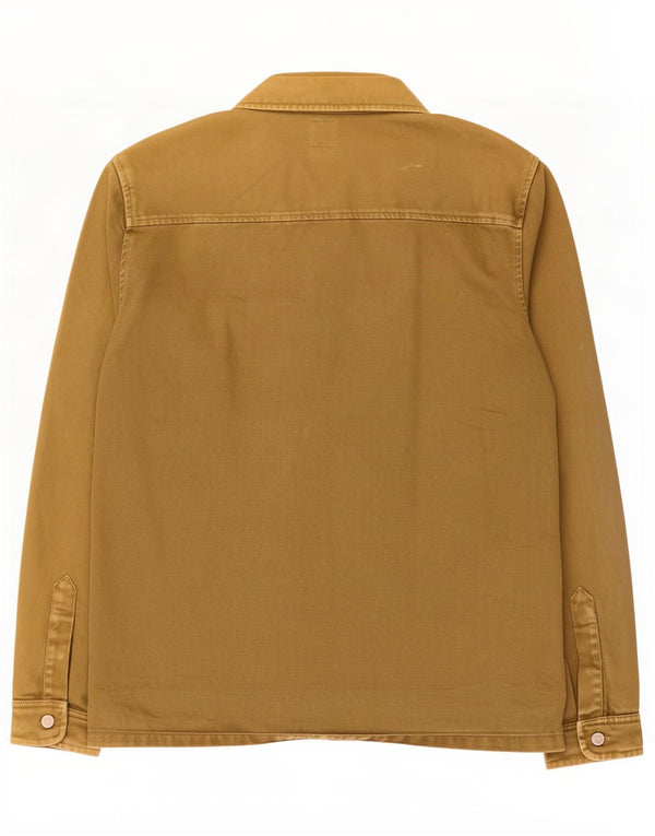 Jaqueta utilitária masculina Zara Relaxed Fit Reino Unido 42 XL Caqui