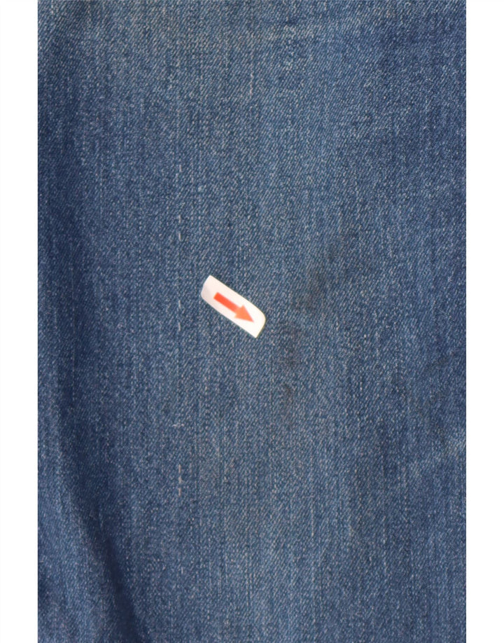 Wrangler Masculino Texas Straight Jeans W38 L32 Azul Algodão