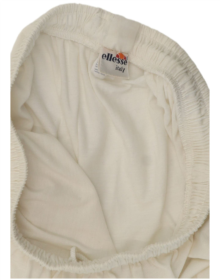 Saia de tênis feminina Ellesse UK 12 médio branco