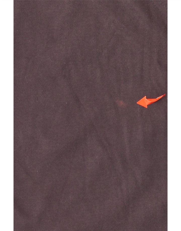 Camiseta feminina gráfica ELLESSE UK 14 grande algodão azul marinho