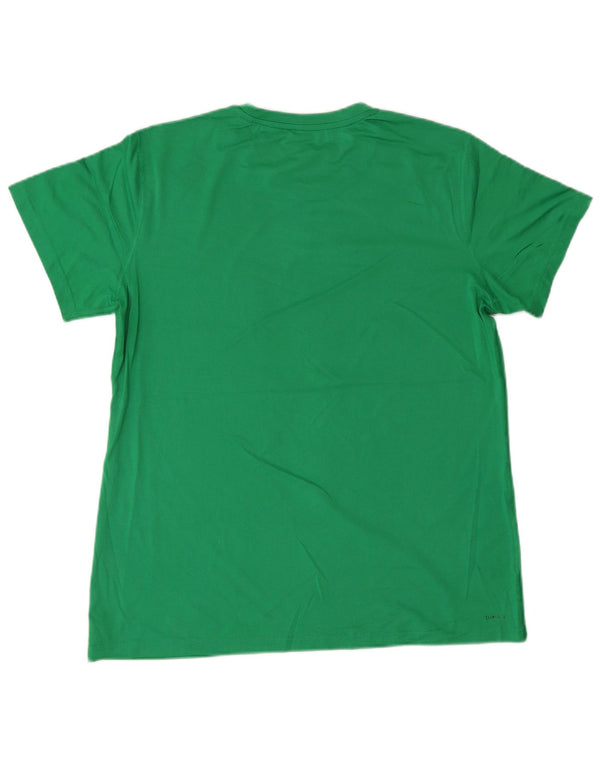 Camiseta Adidas Climalite Feminina Top UK 16 Grande Poliéster Verde