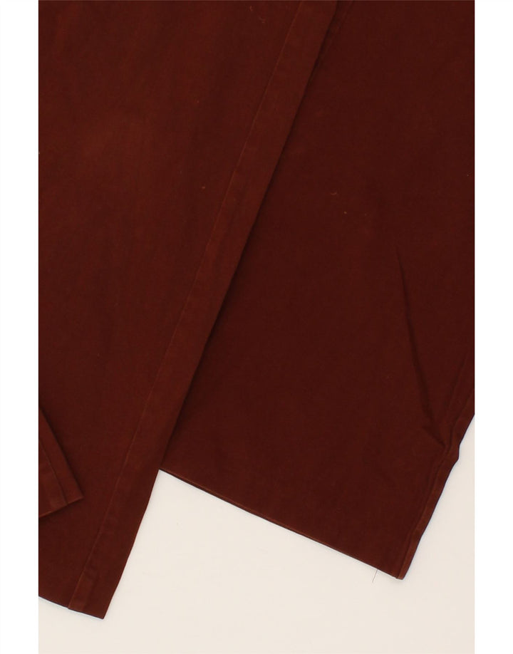 EDDIE BAUER Womens Bootcut Casual Trousers US 4 Small W28 L31 Brown Cotton Vintage Eddie Bauer and Second-Hand Eddie Bauer from Messina Hembry 