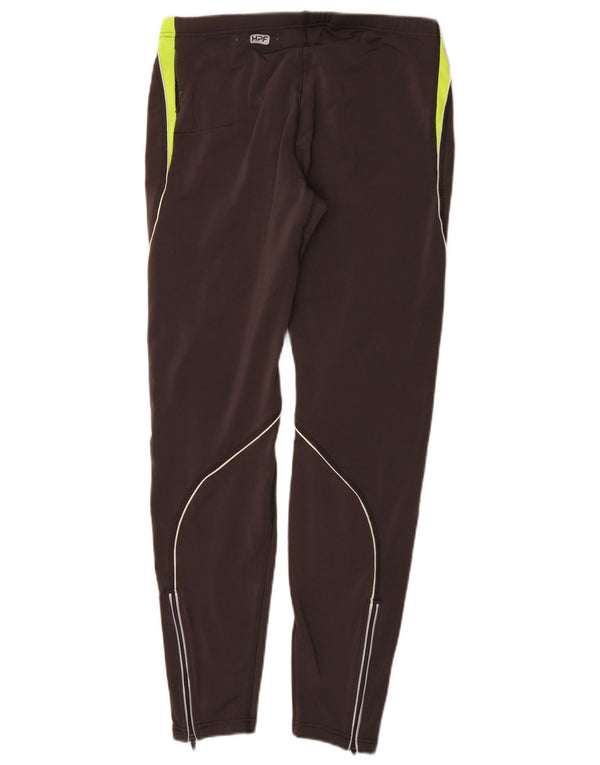 Asics Mens Leggings Grande Cinza Poliéster