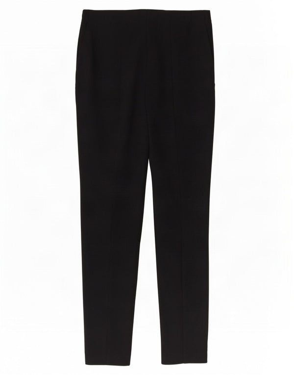 Calça feminina casual skinny Marks & Spencer Reino Unido 10 pequena W28 L28 preta
