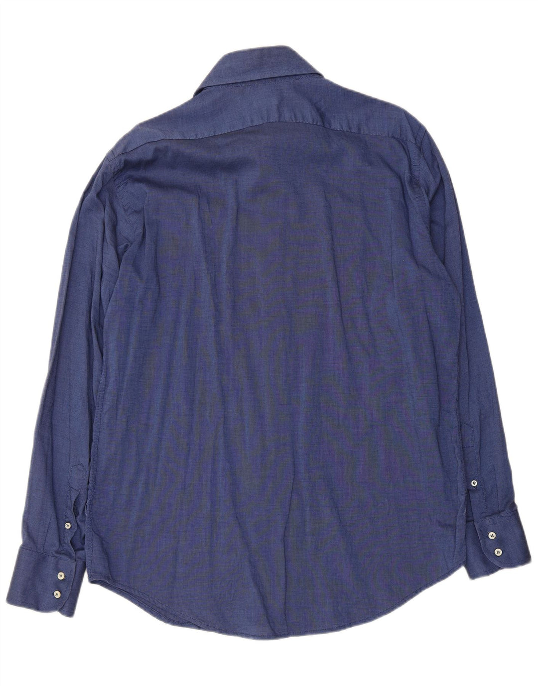 Camisa masculina Benetton XL azul marinho algodão