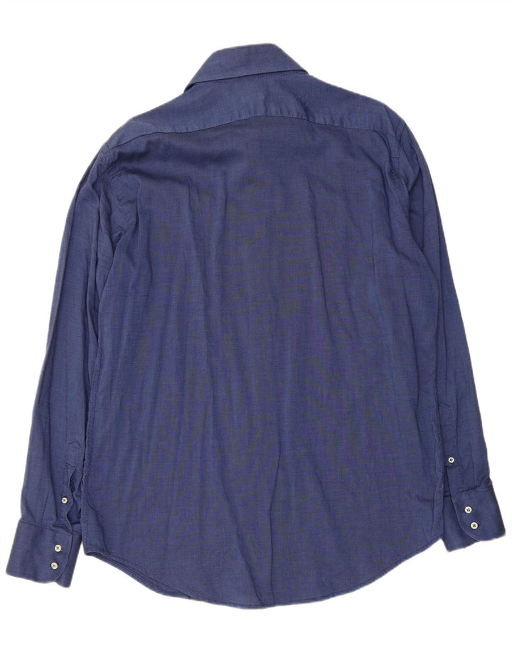 Camisa masculina Benetton XL azul marinho algodão