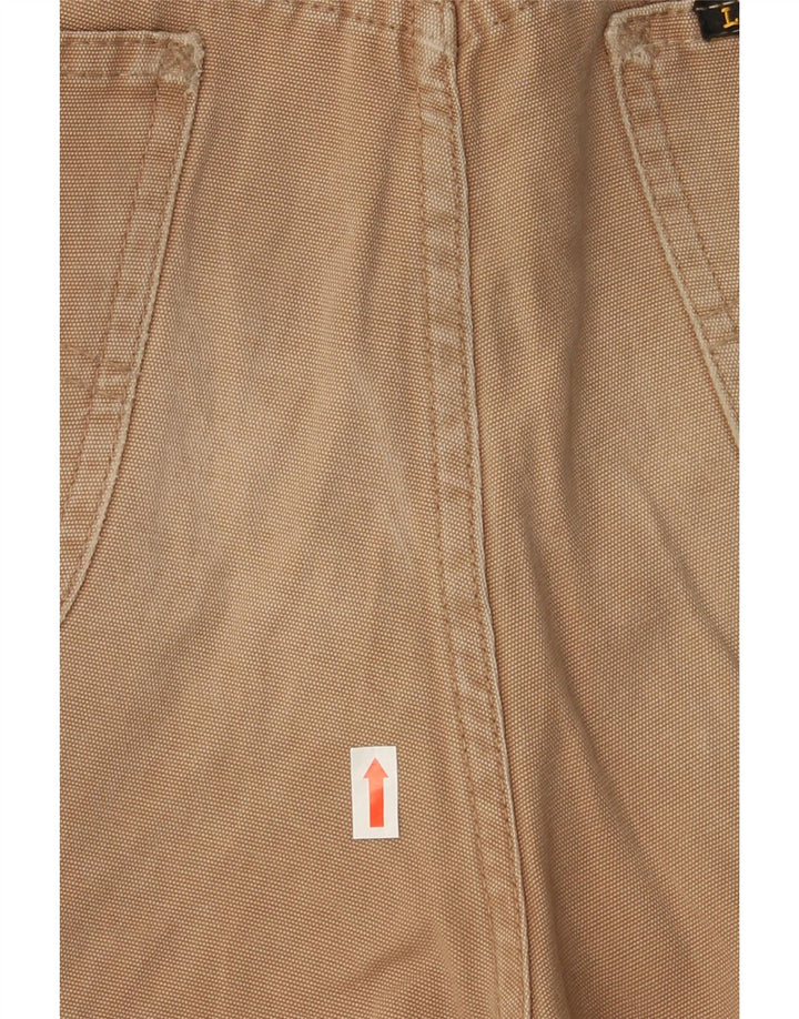 LEE Mens Chicago Straight Casual Trousers W34 L26 Beige Cotton Vintage Lee and Second-Hand Lee from Messina Hembry 