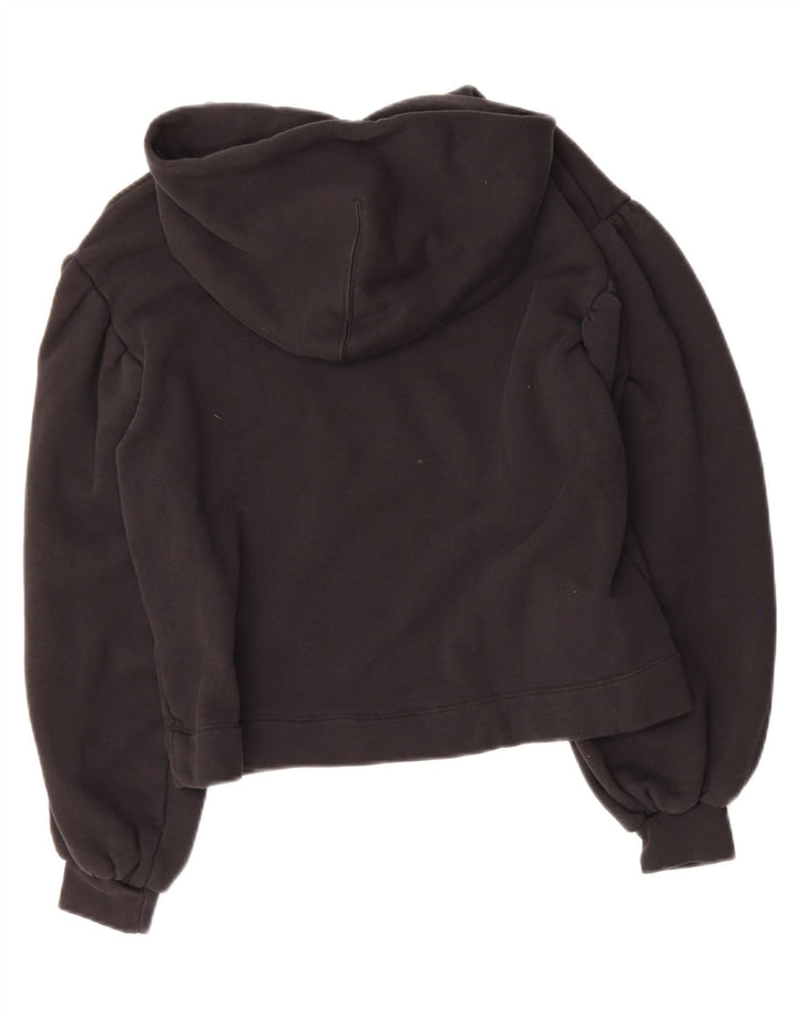 LEVI'S Womens Oversized Hoodie Jumper UK 6 XS Black Cotton Vintage Levi's and Second-Hand Levi's from Messina Hembry 