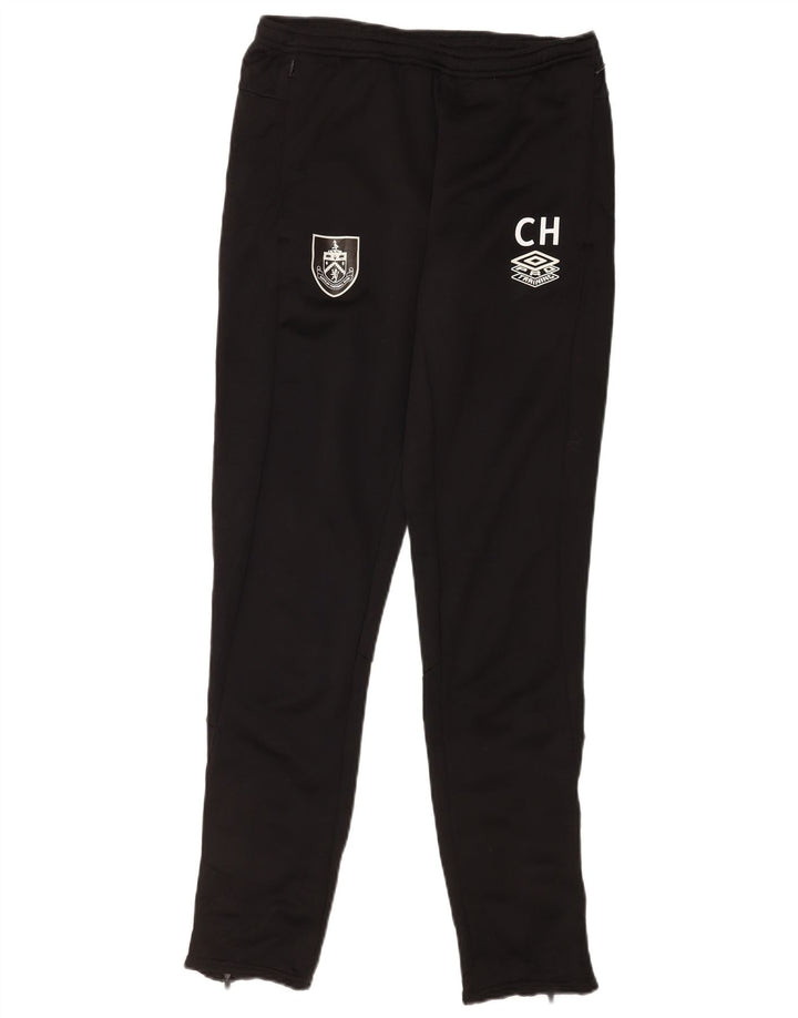 Umbro Masculino Burnley F.C. Calça Fato de Treino Gráfico Médio Preto Poliéster