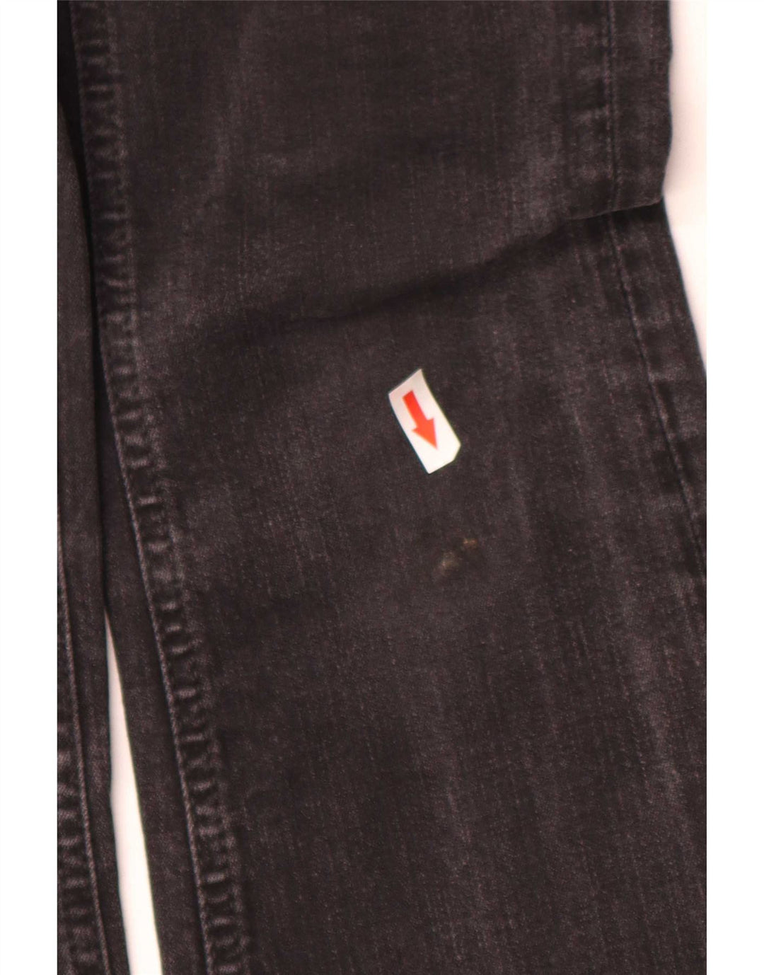 Zara Jeans feminino queimado EU 34 2XS W24 L28 preto