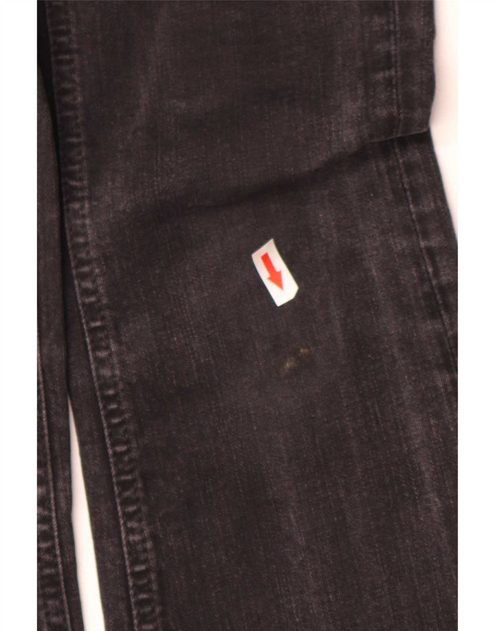 Zara Jeans feminino queimado EU 34 2XS W24 L28 preto