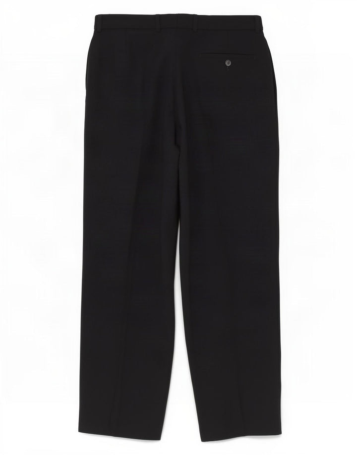 Calça masculina Marks & Spencer Pegged Suit W34 L29 Poliéster azul marinho
