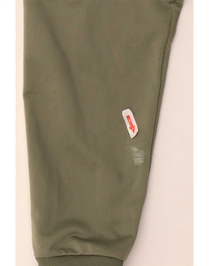 Adidas Mens Treino Top Jaqueta Pequena Cáqui Poliéster
