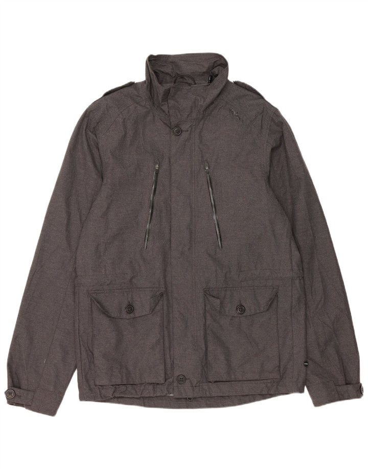 Jaqueta utilitária militar masculina O'Neill UK 38 poliéster cinza médio