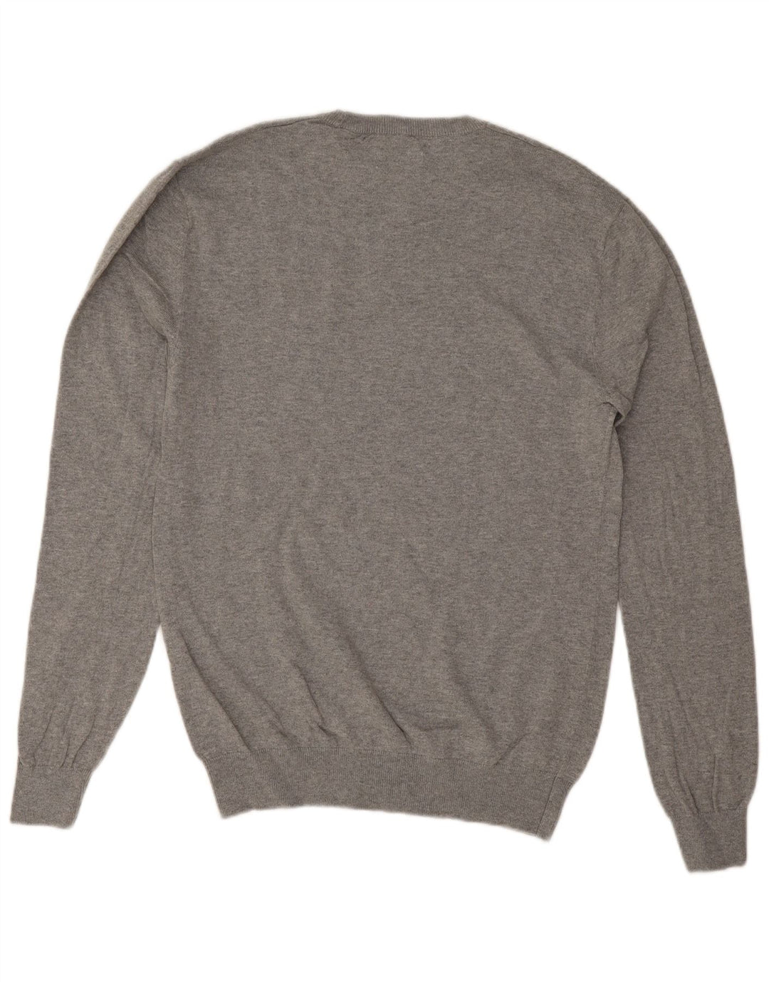 Suéter masculino Jack Wills com gola redonda e algodão cinza médio