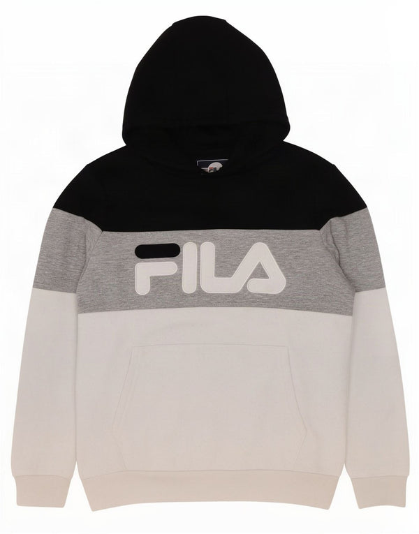 Fila Boys Graphic Hoodie Jumper 13-14 Anos Multicolor Colorblock