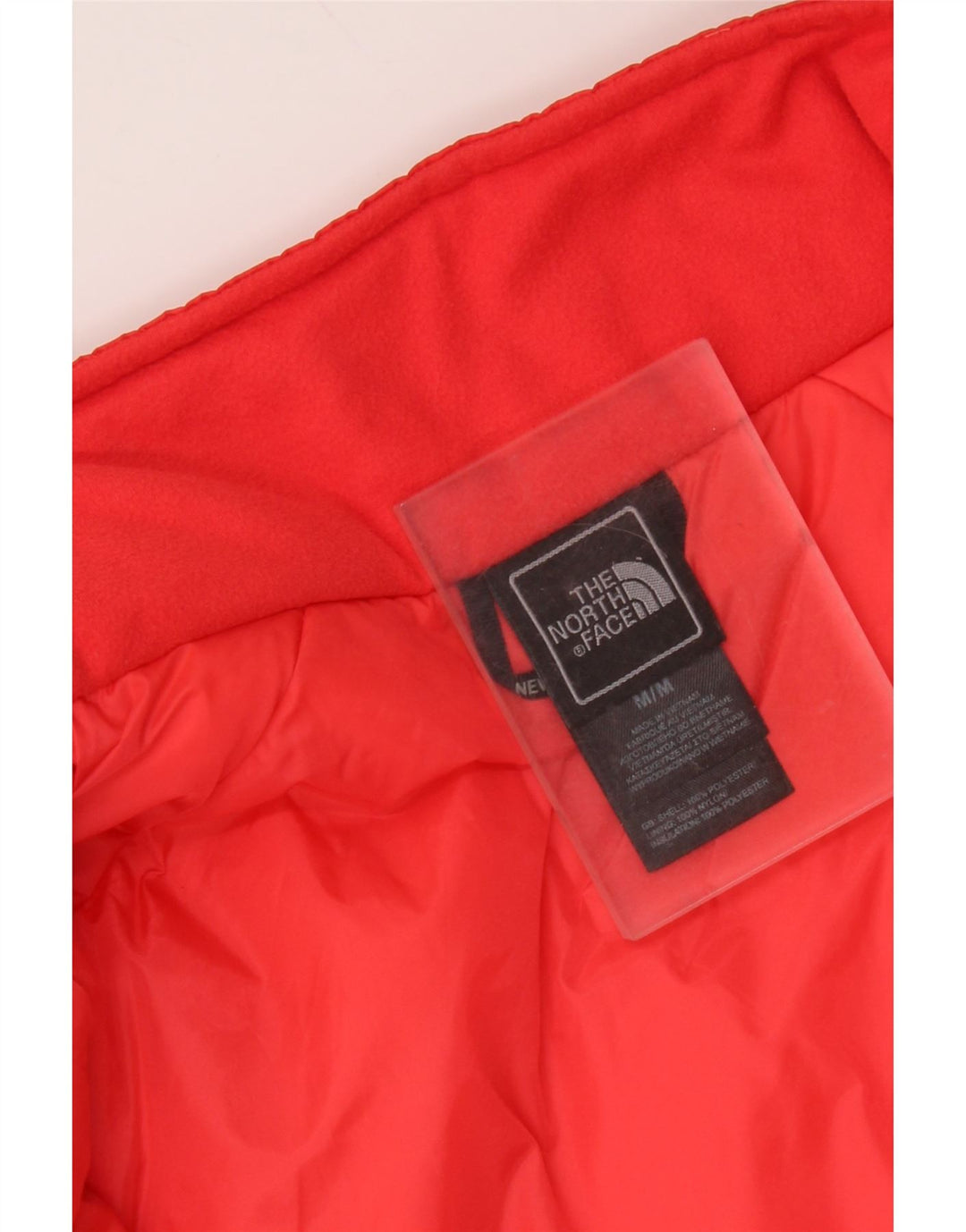 Jaqueta corta-vento feminina THE NORTH FACE Reino Unido 14 poliéster vermelho médio