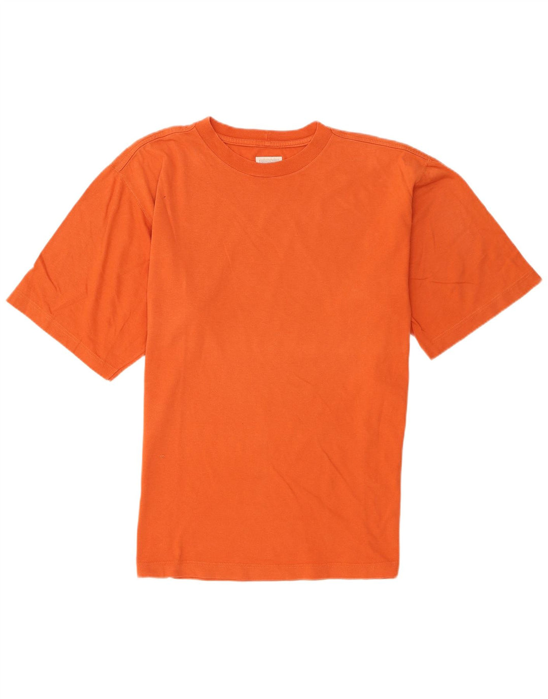 Camiseta masculina Think Pink Top grande de algodão laranja