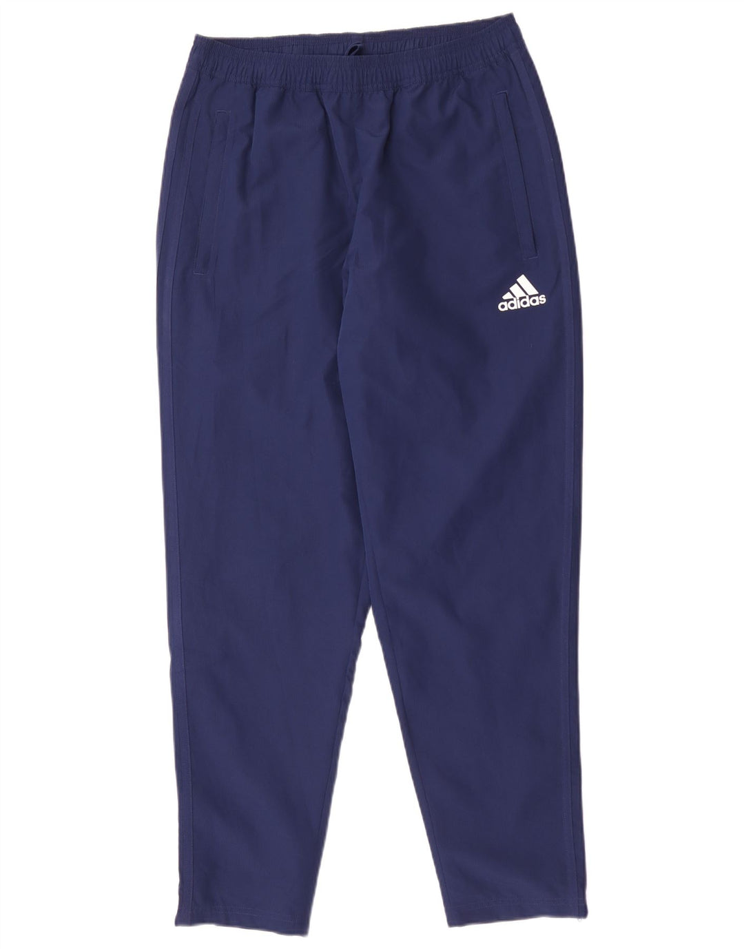 Calça de treino masculina Adidas Climalite médio azul marinho poliéster