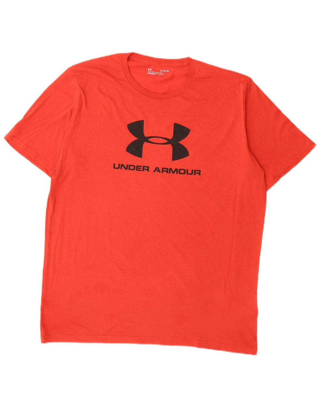 Camiseta gráfica masculina UNDER ARMOUR Top XL algodão vermelho