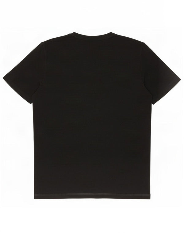 Cos Mens Camiseta Regular Top Médio Preto