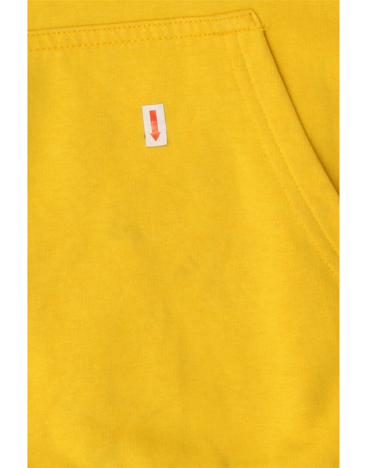 CHAMPION Mens Graphic Hoodie Jumper Large Yellow Cotton Vintage Champion and Second-Hand Champion from Messina Hembry 