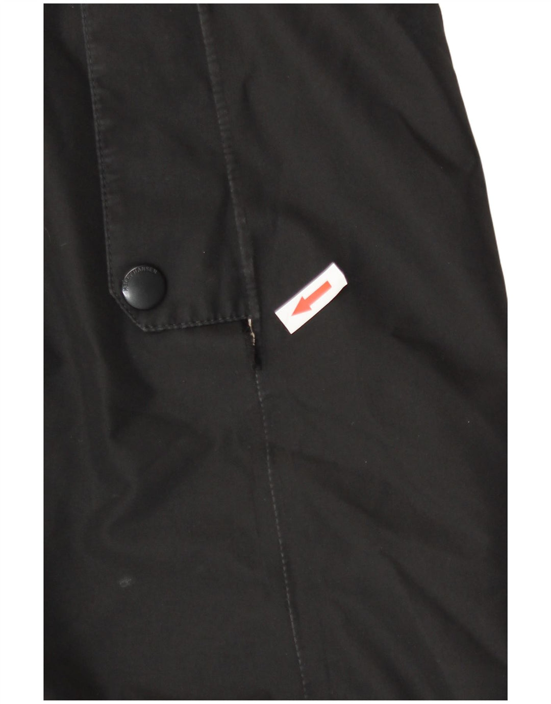 Jaqueta parka feminina com capuz Helly Hansen Reino Unido 14 grande nylon preto