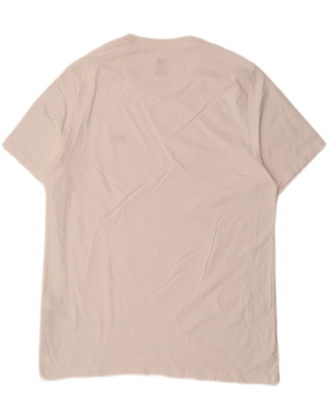 Camiseta masculina padrão Levi's Top grande de algodão branco