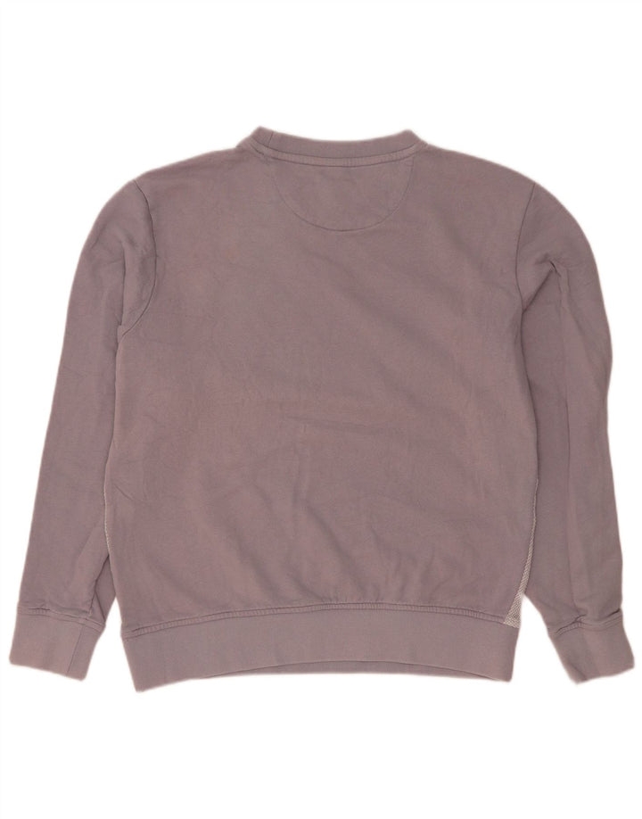 Suéter masculino Harmont & Blaine de ajuste regular, grande bloco colorido cinza