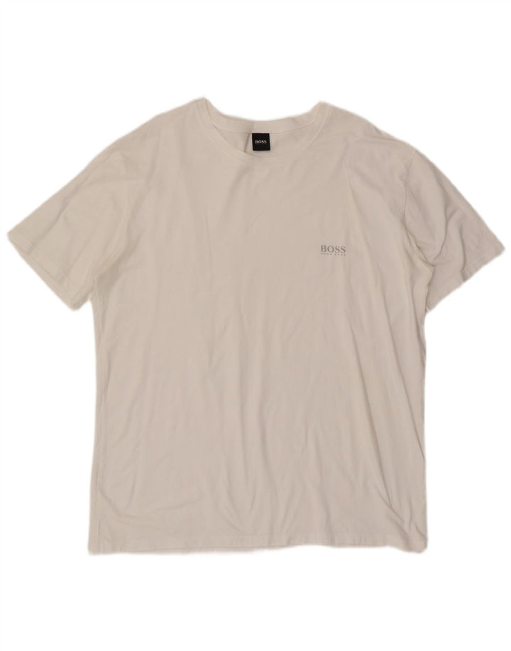 Camiseta masculina Hugo Boss Top 2XL branca