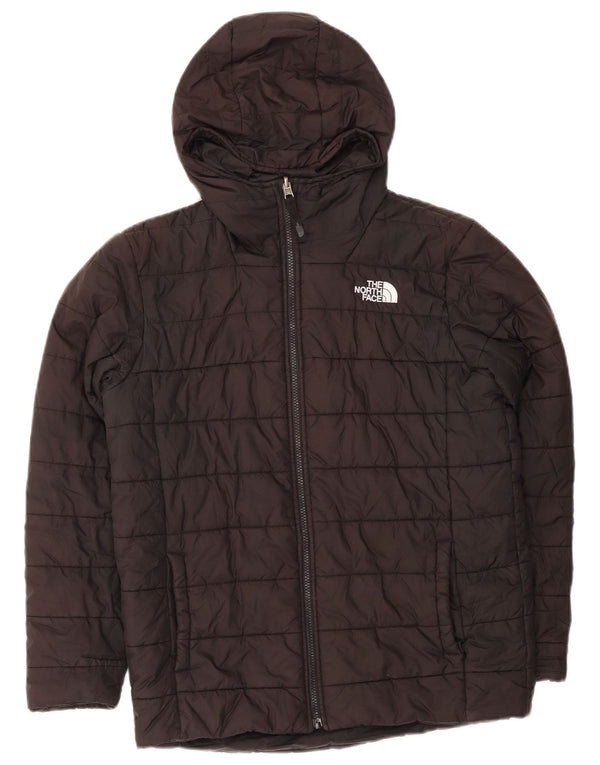 Jaqueta acolchoada com capuz para meninos THE NORTH FACE 11-12 anos preto
